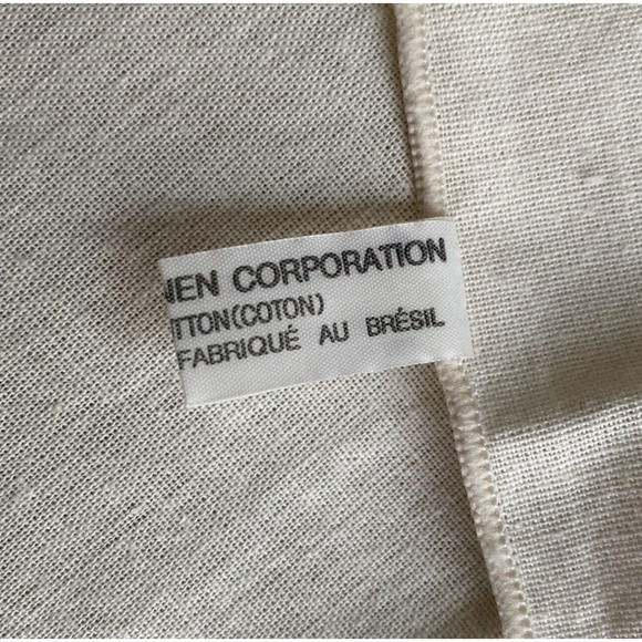 Vintage Sunweave Linen Co cotton napkin Thanksgiving holiday 16” square set of 8 - Picture 5 of 8